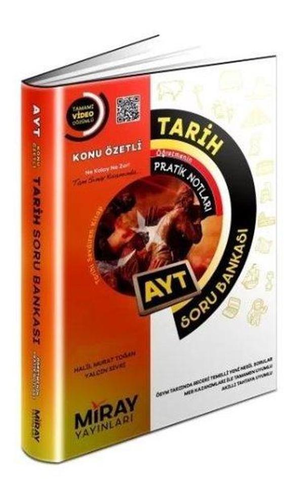 AYT Tarih Konu Özetli Soru Bankası - Miray Yayınları - Image 1