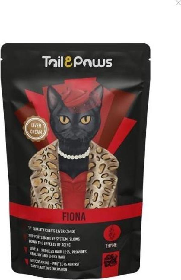 Tail Paws Fiona Liver Ciğerli Kedi Yaş Mama 80 Gr - Image 1