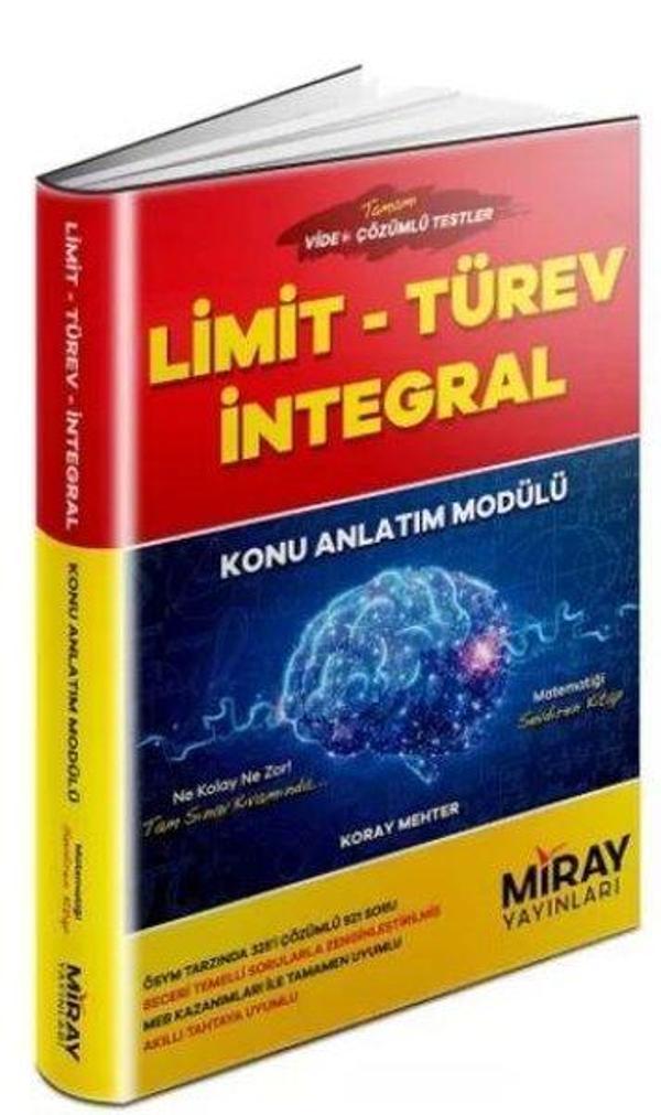 Limit Türev İntegral Konu Anlatım Modülü - Miray Yayınları - Image 1