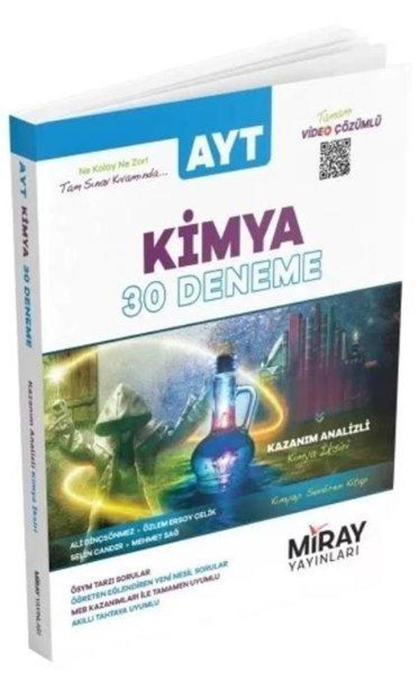AYT Kimya 30 Deneme - Miray Yayınları - Image 1