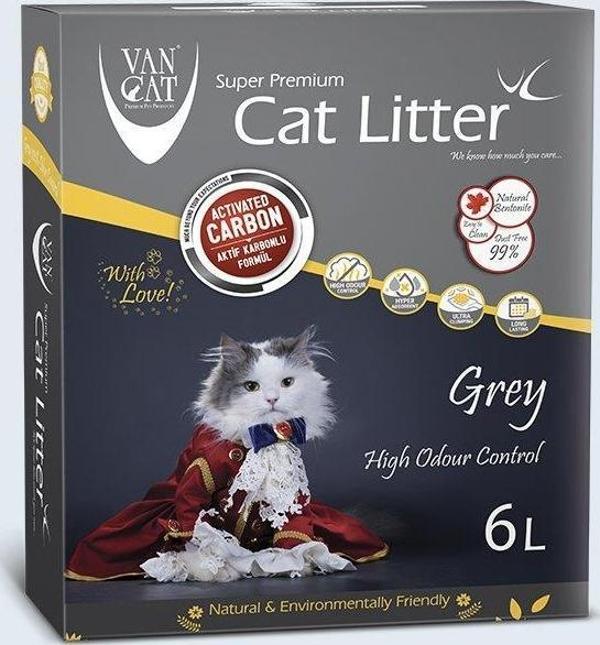 VanCat Aktif Karbonlu Premium Kedi Kumu 6 Lt. - Image 1