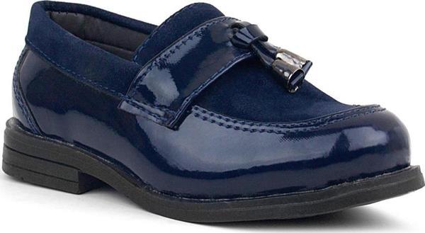 Rakerplus Lacivert Rugan Loafer Erkek Bebek Ayakkabı - Image 1
