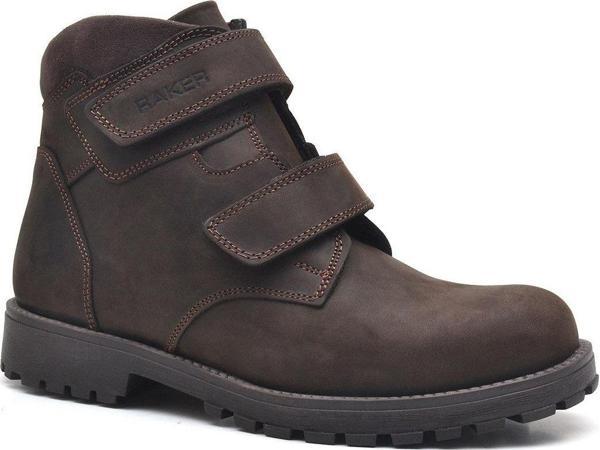 Rakerplus Sentor Hakiki Deri Kahverengi Cırtlı Erkek Genç Bot - Image 1