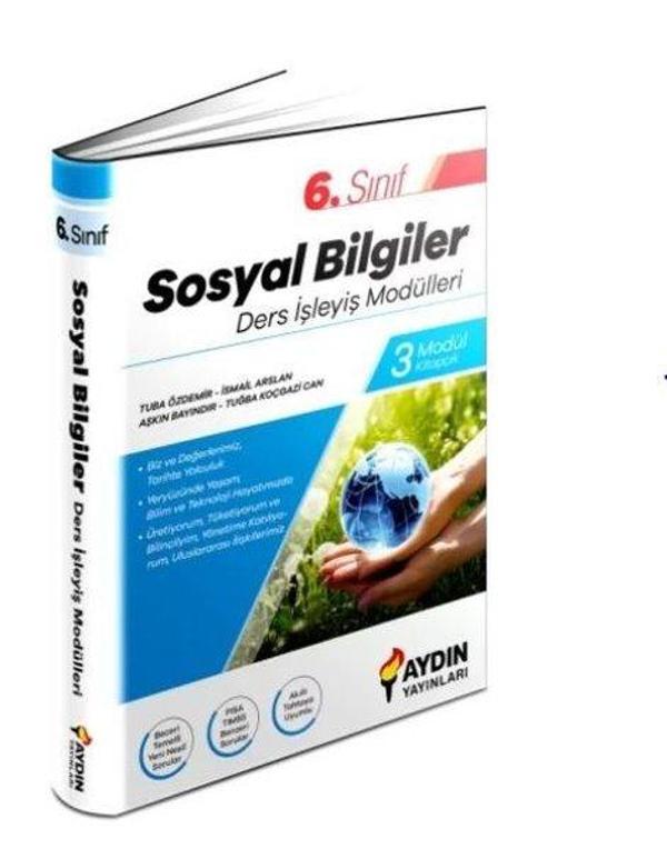 6. Sınıf  Sosyal Bilgiler Ders İşleyiş Modülleri - Aydın Yayınları-Eğitim - Image 1
