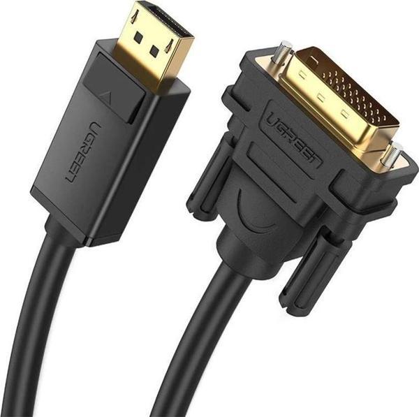 Ugreen DisplayPort Erkek to DVI 24+1 Erkek Görüntü Aktarma Kablosu 2 Metre - Image 1