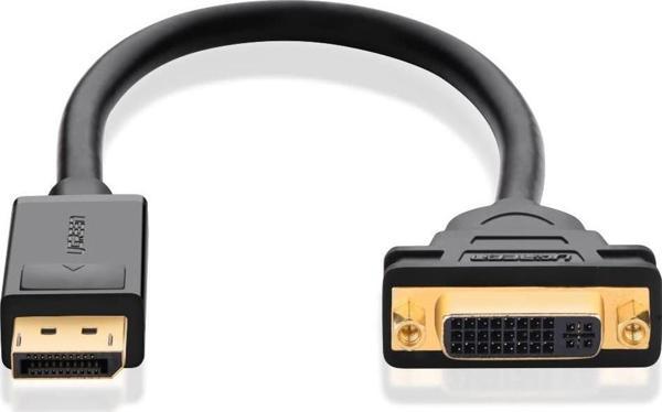 Ugreen DisplayPort Erkek to DVI 24+5 Erkek Çevirici Dönüştürücü 15 CM - Image 1