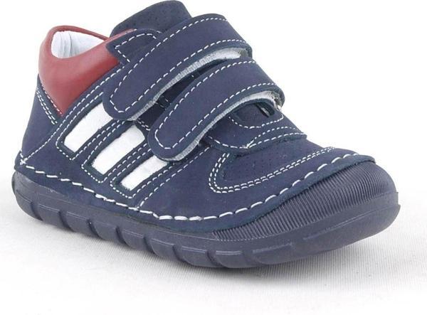 Rakerplus Grizzy Hakiki Deri Lacivert İlk Adım Erkek Bebek Ayakkabısı - Image 1