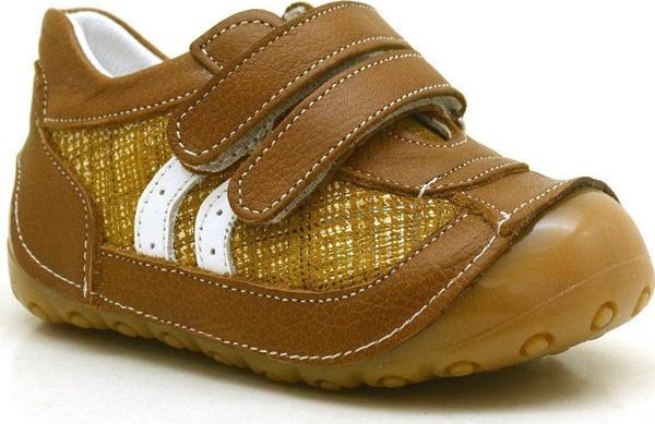 Nino Hakiki Deri 4 Mevsim Bebek İlk Adım Ayakkabı - Image 1