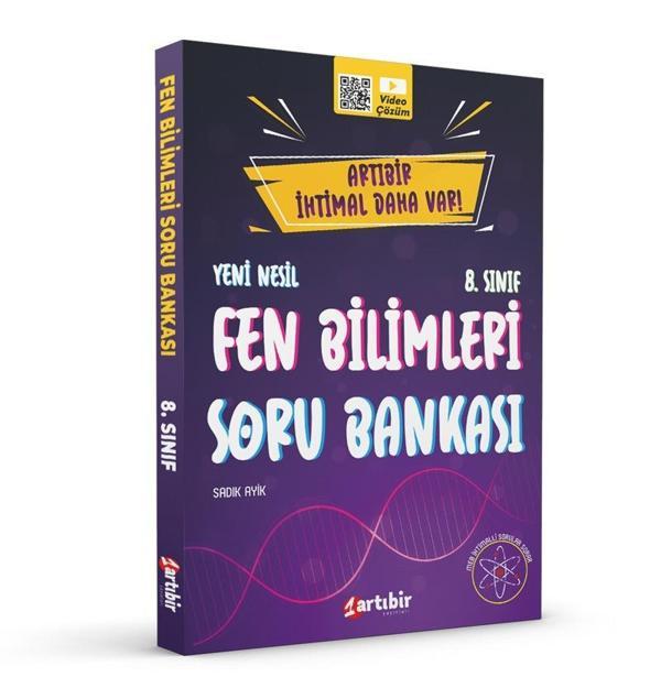 Artıbir Yayınları 8. Sınıf Lgs Artı Bir İhtimal Daha Var Fen Bilimleri Soru 0922 - Artıbir Yayınları - Image 1