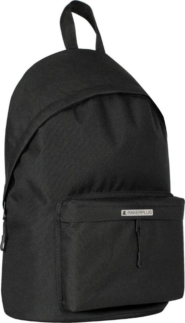 Rakerplus Siyah 42x29x14 cm Unisex Klasik Sırt Okul Çantası - Image 1