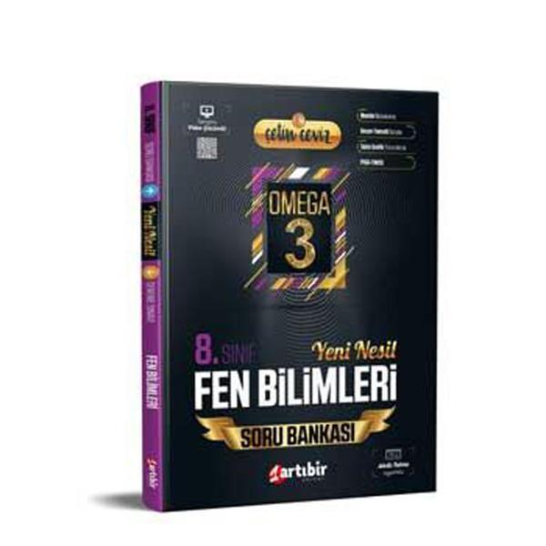 Artıbir Yayınları 8. Sınıf Lgs Fen Bilimleri Çetin Ceviz Omega Soru Bankası - Artıbir Yayınları - Image 1