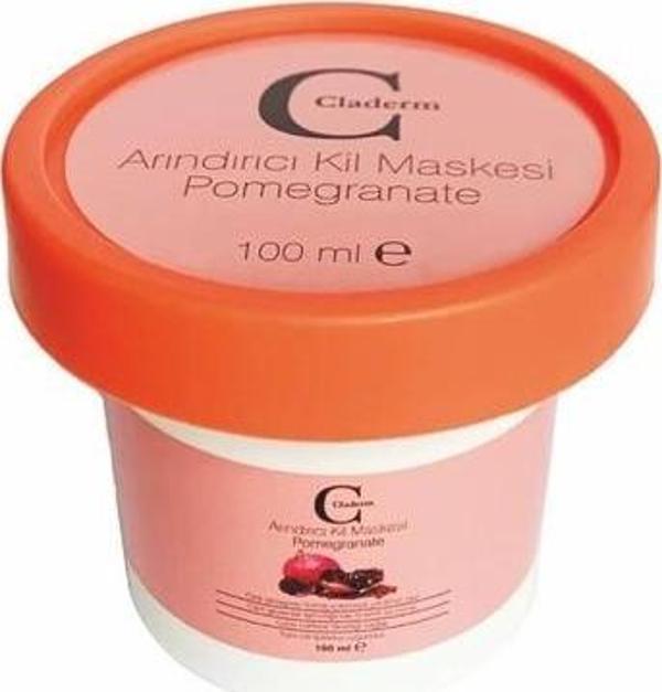 Claderm Pomegranate Arındırıcı Kil Maskesi 100 ML - Image 1