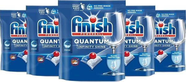 Quantum Infinity Shine 415 Kapsül Bulaşık Makinesi Deterjanı Tableti (5 x 83 Kapsül) - Image 1
