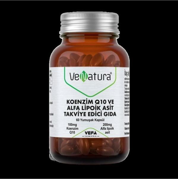 Venatura Koenzim Q10 & Alfa Lipoik Asit 60 Kapsül - Image 1
