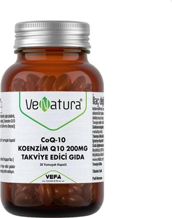 Venatura Koenzim Q10 200 mg 30 Kapsül - Image 1