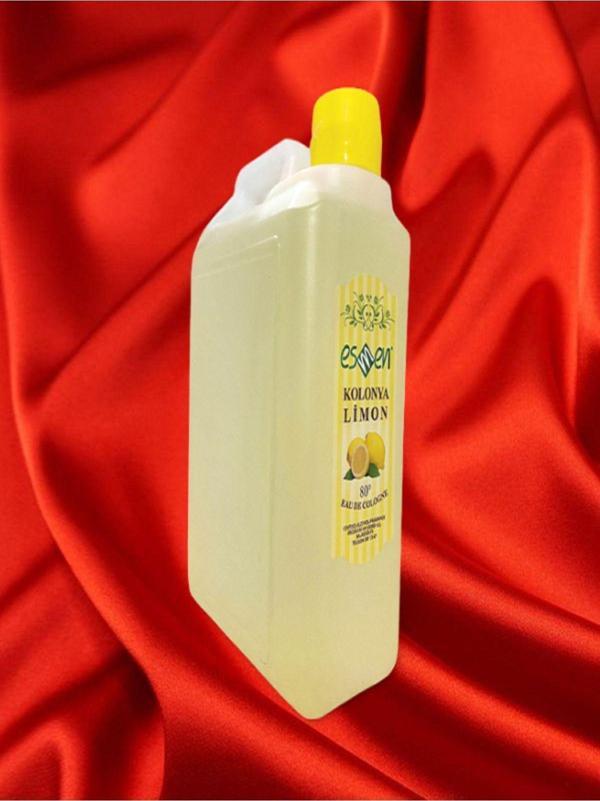 Helvacı Adem Limon Kolonyası Esmen 80° Bidon 1 Lt - Image 1