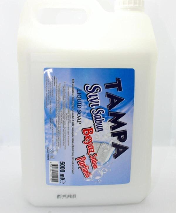 Tampa Beyaz Sabun Parfümlü Sıvı Sabun 5 Lt - Image 1