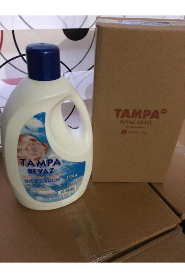 Tampa Beyaz Sıvı El Sabunu Beyaz Sabun Parfümlü 2,5 Lt Nihalfidan Store - Image 1
