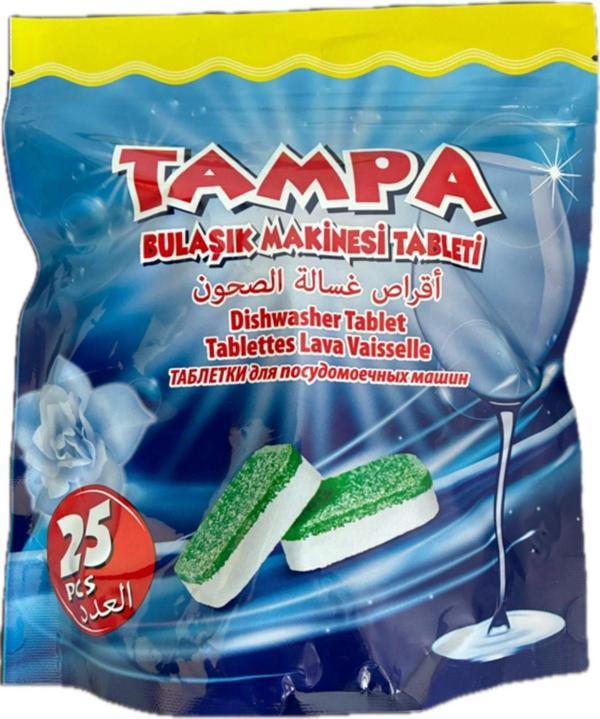 Tampa Bulaşık Makine Tablet. 1 Paket. (25 Yıkama) - Image 1