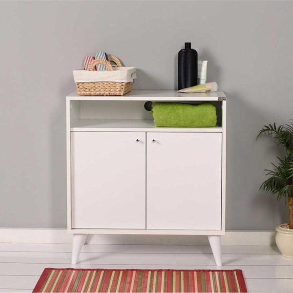 Adore Mobilya Diamond Beyaz London Çok Amaçlı Dolap Adr-220-dd-1 - Image 1