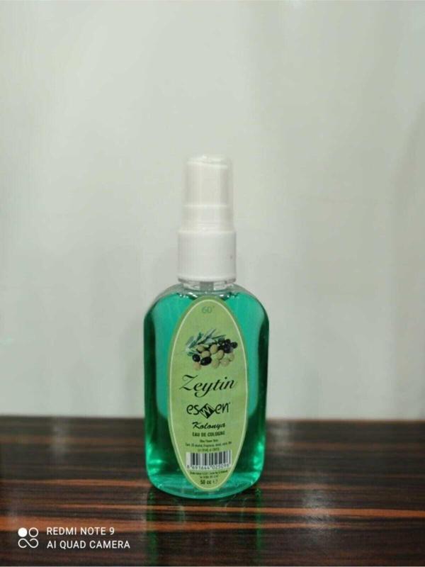 Zeytin Cenneti Zeytin Kolonyası Esmen 50 Ml 60° Sprey - Image 1