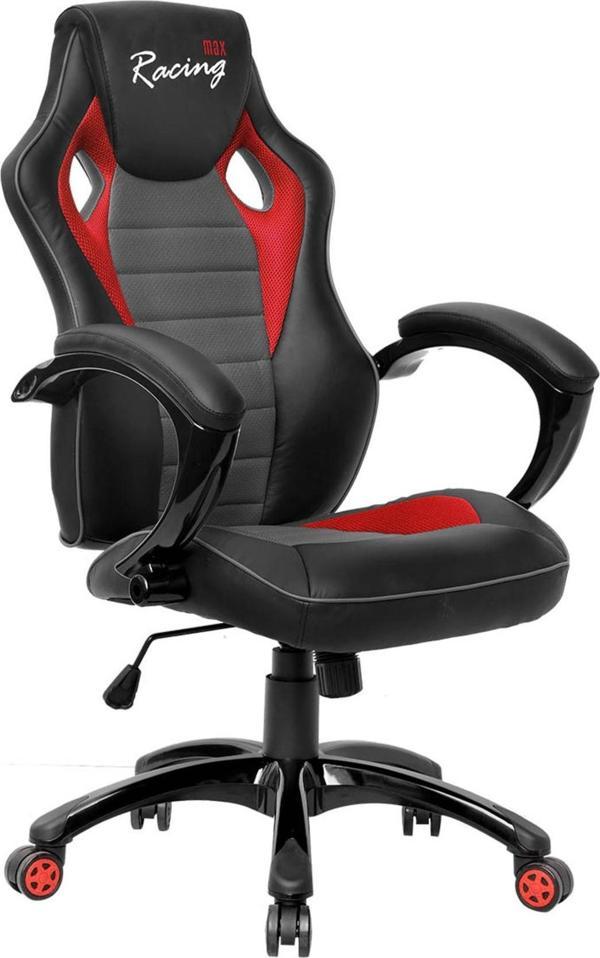 Adore Mobilya Max Racing Oyuncu Ve Çalışma Koltuğu - Gri-siyah-kırmızı - Image 1