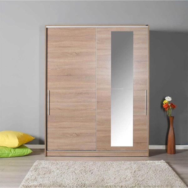 Adore Mobilya Adore Sürgü Kapılı Aynalı Gardırop Swd-716-ss-3 Sonoma - Image 1