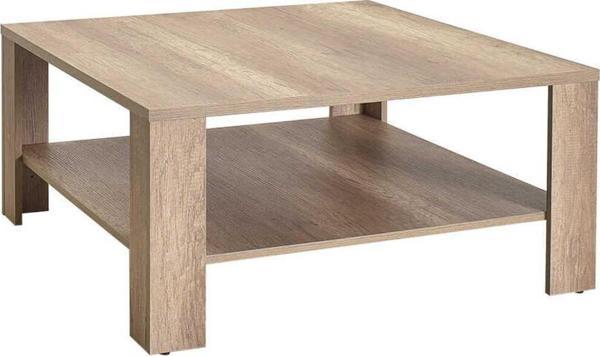 Adore Mobilya New Line Kare Orta Sehpa - Açık Ceviz (tori) 90x42x90 Cm (gxyxd) - Image 1