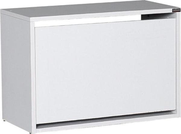 Adore Mobilya New Step Oturaklı Ayakkabılık - Beyaz - Image 1