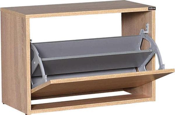 Adore Mobilya New Step Oturaklı Ayakkabılık - Sonoma - Image 1