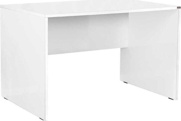 Adore Mobilya New York Ofis Ve Çalışma Masası - Mat Lake Beyaz 120x75x76 Cm (gxyxd) - Image 1