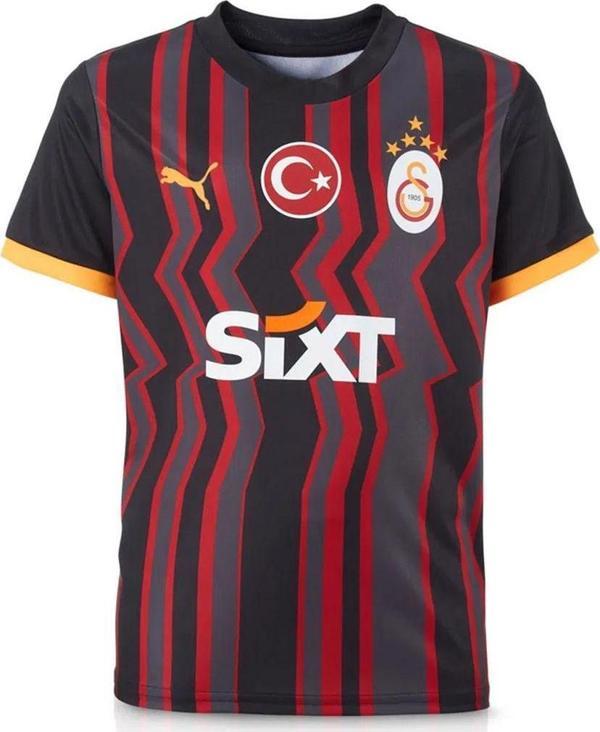 Galatasaray Orijinal Lisanslı 2024/25 Alternatif Siyah Taraftar Forma  77966403 - Image 1