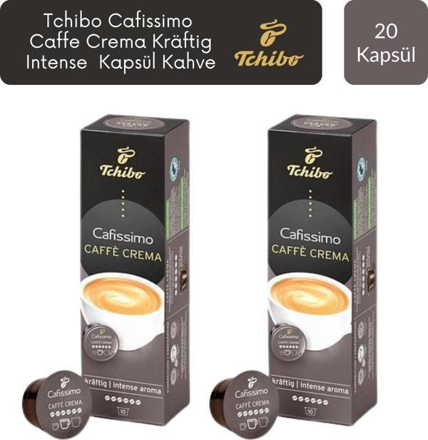 Tchibo Cafissimo Caffe Crema Kraftig Intense Aroma Kapsül Kahve x 2 Adet - Image 1