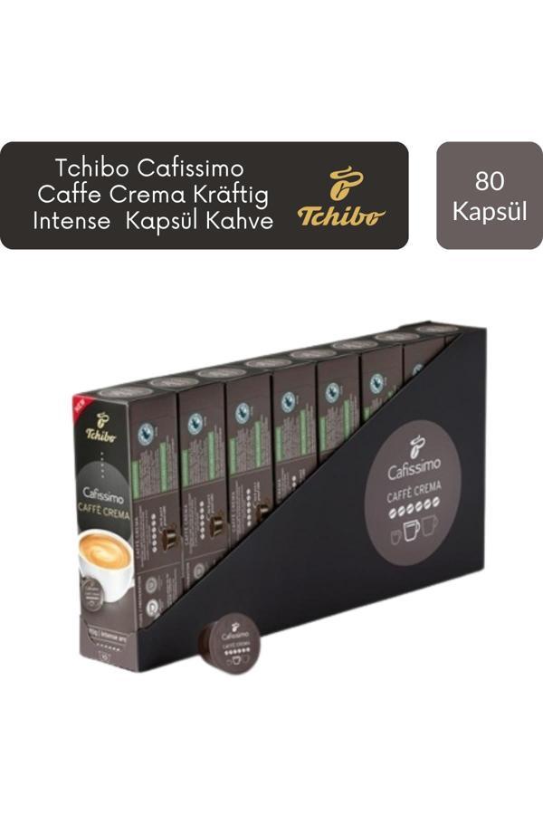 Tchibo Cafissimo Caffe Crema Kraftig Intense Aroma Kapsül Kahve x 8 Adet - Image 1