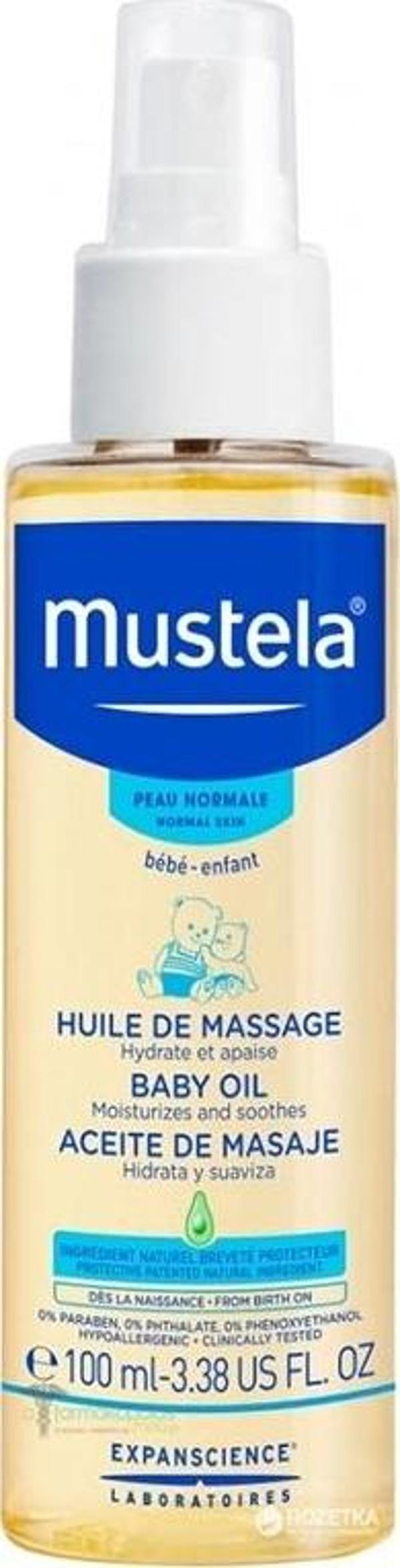 Nessiworld Mustela Massage Oil Bebek Masaj Yağı 100 ml - Image 1