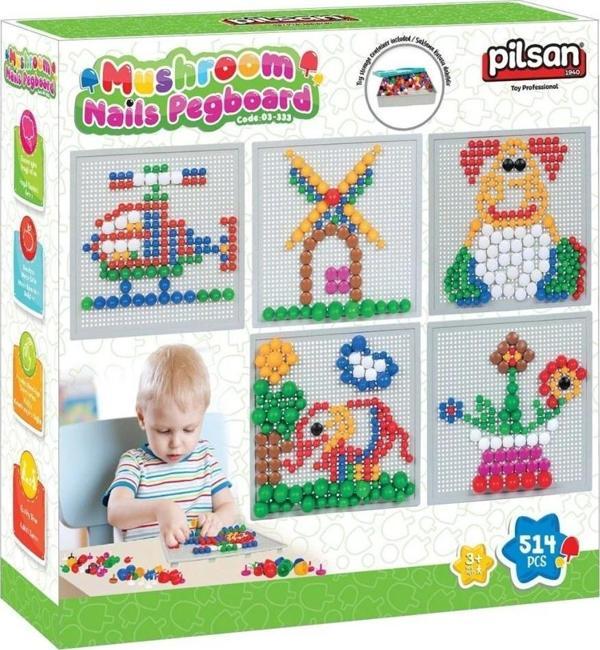 Nessiworld 03 333 EĞİTİCİ MANTAR VE DÜĞMELER 514 PARÇA - Image 1