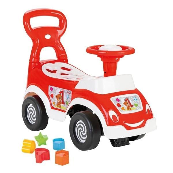 Nessiworld 07 828 Smart Baby Ride On Bultaklı İlk Arabam  - Kırmızı - Image 1