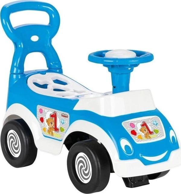 Nessiworld 07 828 Smart Baby Ride On Bultaklı İlk Arabam - Mavi - Image 1