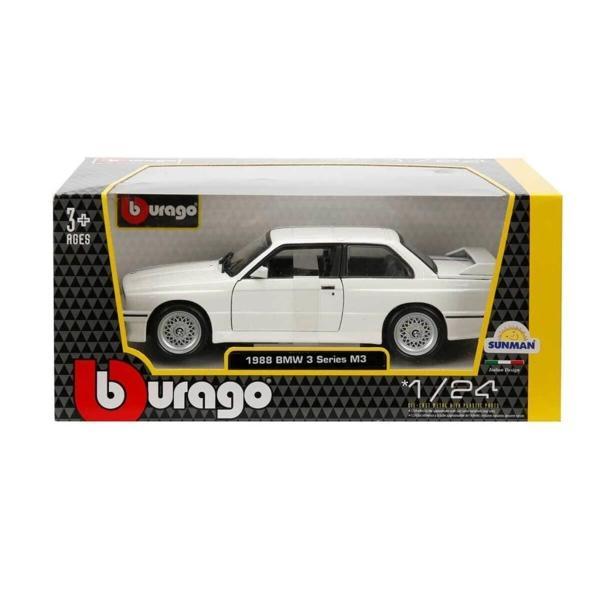 Nessiworld 21100 Burago 1:24 BMW M3 1988 Model Araba - Image 1