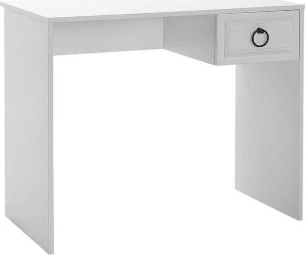 Adore Mobilya Hampton Çekmeceli Çalışma Masası-mat Beyaz 90x75x51 Cm (gxyxd) - Image 1