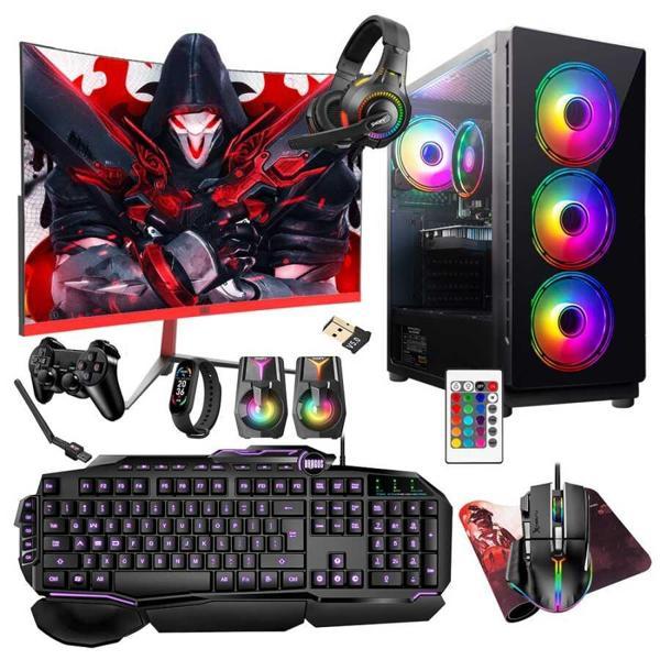 Turbox Tx5281 i5 9400F 32GB Ram 512GB SSD 8GB RX580 23.6 165Hz Curved Oyun Hazır Sistem - Image 1