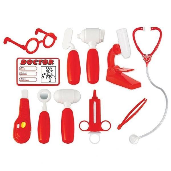 Nessiworld Çantalı Doktor Seti Kırmızı - Image 1