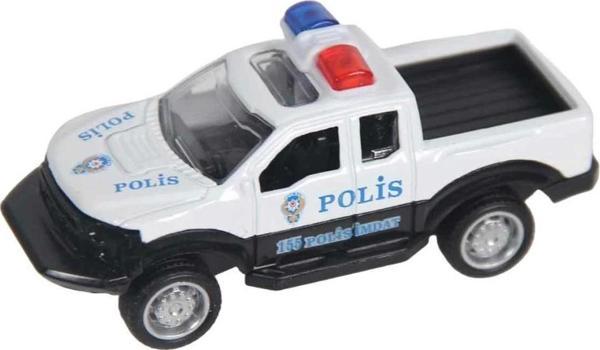 Nessiworld Çek Bırak Metal Polis Pickup Aracı - Image 1