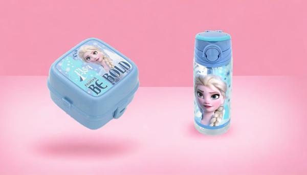 Frozen Be Bold Beslenme Kabı ve Su Matarası SET - Image 1