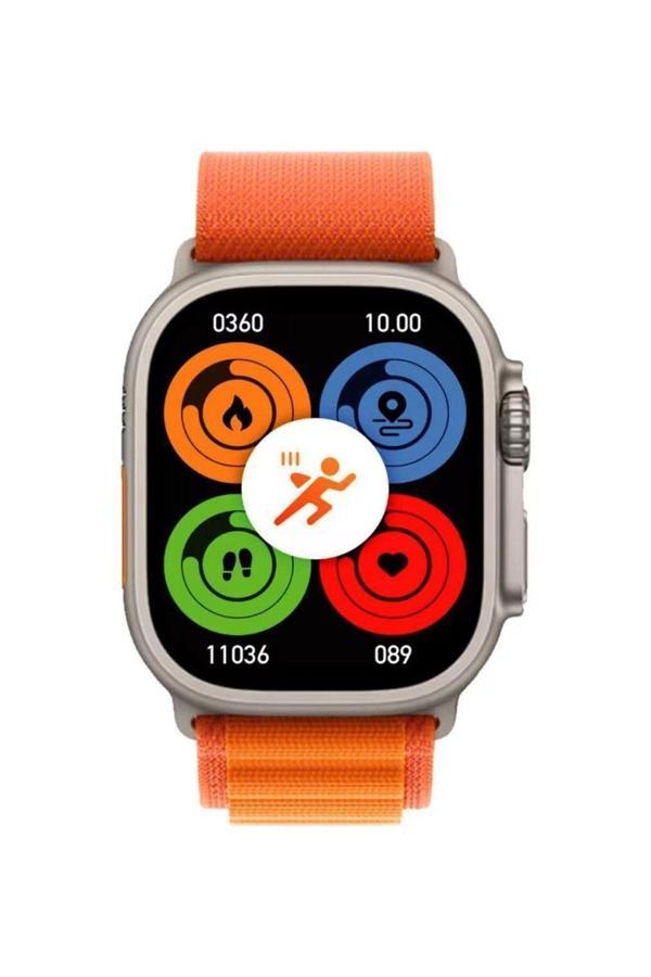 Wh8 Yeni Smart Altın Akıllı Saat - Image 1