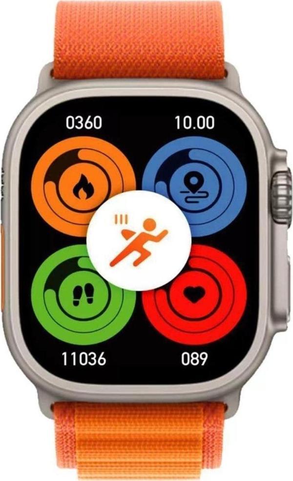 Wh8 Yeni Smart Altın Akıllı Saat - Image 1