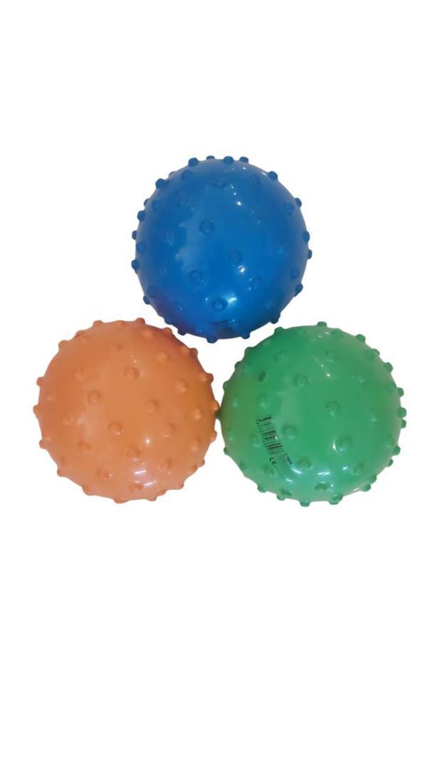 Asya Oyuncak Düğmeli Top 15 Cm Tp-46609 (Karışık Renk 1 Adet) - Image 1