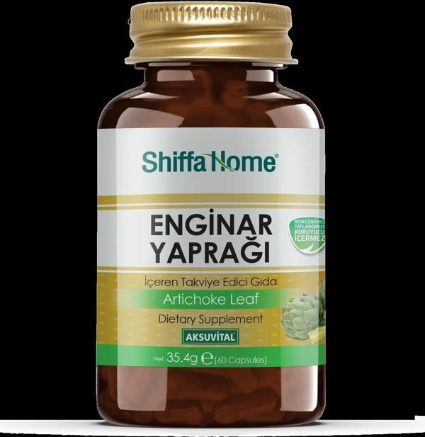 Shiffa Home Enginar Yaprağı 60 Kapsül - Image 1