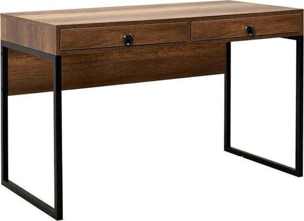 Adore Mobilya Profile Çekmeceli Çalışma Masası-koyu Ceviz (oslo Ceviz) 120x79x60 Cm (gxyxd) - Image 1