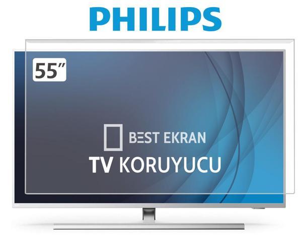Philips 55PUS9000 TV EKRAN KORUYUCU - Philips 55" inç 139cm The One TV Kırılmaz Paneli - Image 1